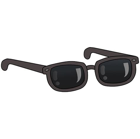 How To Draw Sunglasses Really Easy Drawing Tutorial Drawing Bilarasa