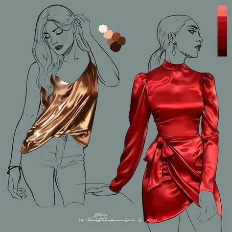 35 Digital Art Tutorials Sky Rye Design Fashion Illustration