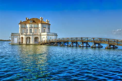 Fond d écran mer Paysage urbain Italie baie eau bâtiment