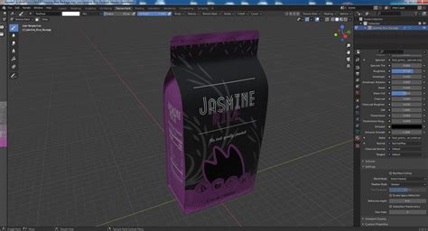 Jasmine Rice Package 3d Model 29 3ds Blend C4d Fbx Max Ma Lxo
