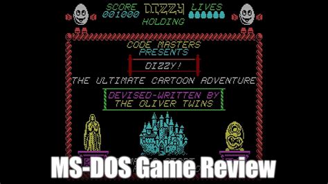 Dizzy The Ultimate Cartoon Adventure Ms Dos Game Review Youtube