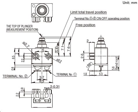 SPVQ8R06 Product Information SPVQ8 Series Detector Switches