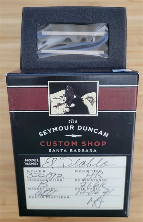 Seymour Duncan Custom Shop El Diablo Humbucker 6 String Reverb