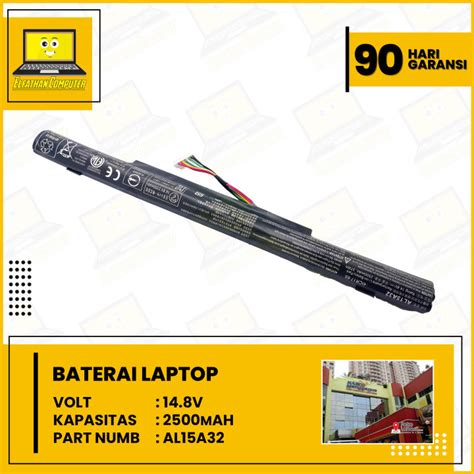 Baterai Batre Laptop Acer Aspire E5 473 E5 573 E5 422 E5 473g Al15a32