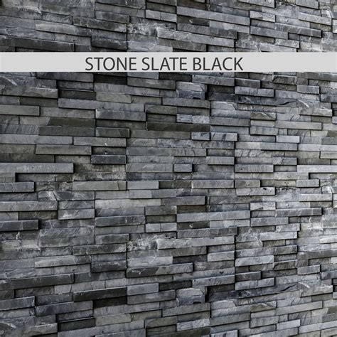 Stone Slate Black 3d Max
