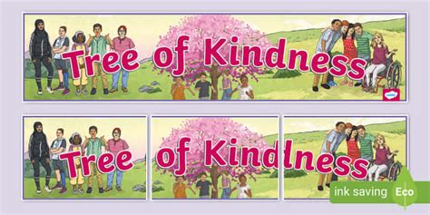 NEW Tree Of Kindness Display Banner Teacher Made