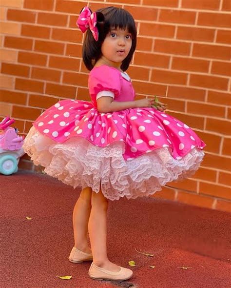 Minnie Mouse Pink Dress