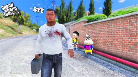 GTA5 Franklin Left Nobita Shinchan Emotional Story Gta5 YouTube