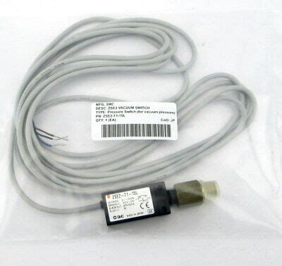 Smc Zse T L Series Zse Vacuum Switch Ebay