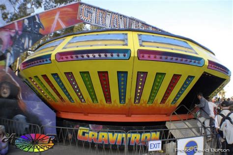 Gravitron At Adelaide Show Amusement Ride Extravaganza