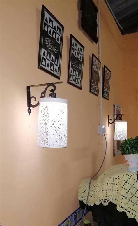 Idea Diy Lampu Hiasan Paling Bajet Guna Barang Kedai Eco Mudah Je