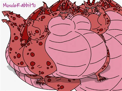 Dragon Fursona New Overweight Style By Musclerabbit9090 On Deviantart