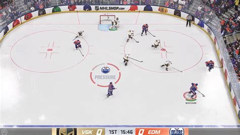 Nhl Gameplay Video Edmonton Oilers Vs Vegas Golden Knights