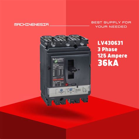 Jual Schneider Compact Nsx F P A Mccb Phase Ampere Lv