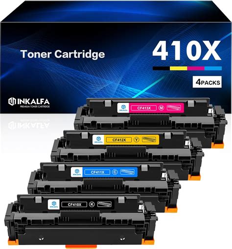 X A Toner Cartridge Pack High Yield Replacement For Hp X