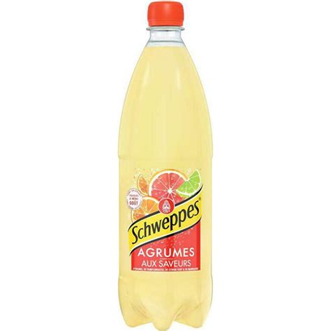 Schweppes Agrum S Boisson Gazeuse Aux Saveurs 4 Agrumes 1 L