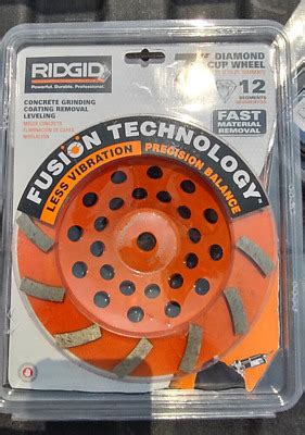 Grinding Wheels Ridgid