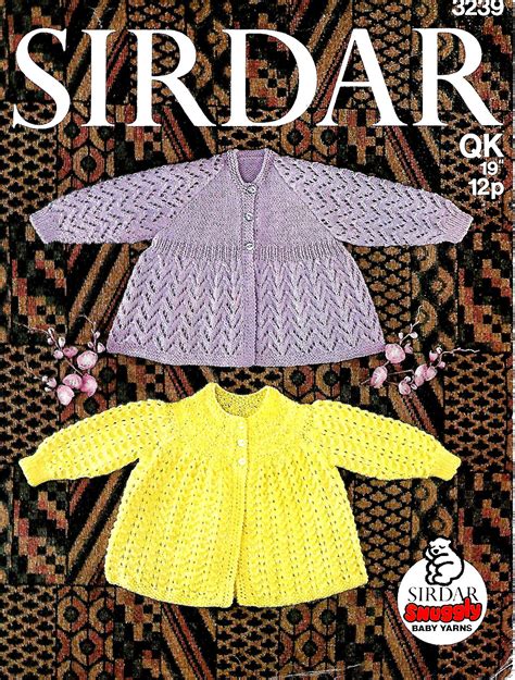 Sirdar Vintage Knitting Pattern Rock The Cradle Patterns