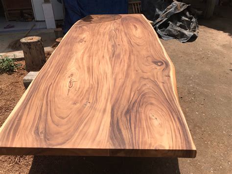 Live Edge Dining Table Reclaimed Single Slab Conference Etsy