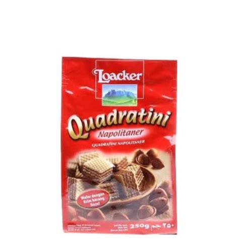 Jual Loacker Quadratini Napolitaner Wafer 250 Gr Shopee Indonesia