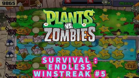 Survival Endless Current Streak 5 Pvz Mod Full Strategy Complete Pvz Mod Hack Pvz Youtube