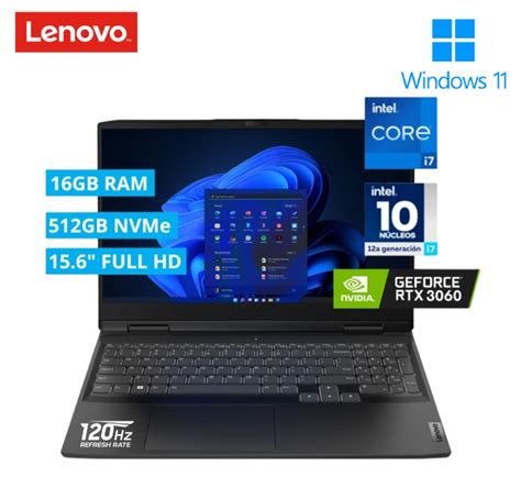 LAPTOP GAMER LENOVO IDEAPAD GAMING 3 15IAH7 15 6 FHD 120Hz Intel Core