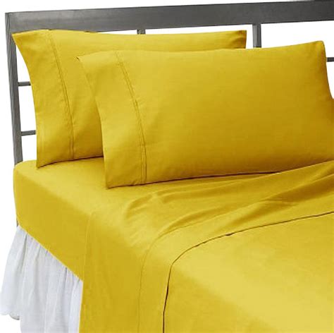 400TC 100% Egyptian Cotton Solid Twin XL Size Fitted Sheet - Contemporary - Fitted Sheets - by ...