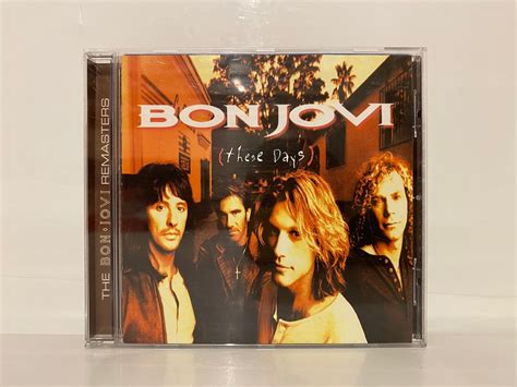 CD Bon Jovi Collection Album These Days Genre Hard Rock Gifts Etsy