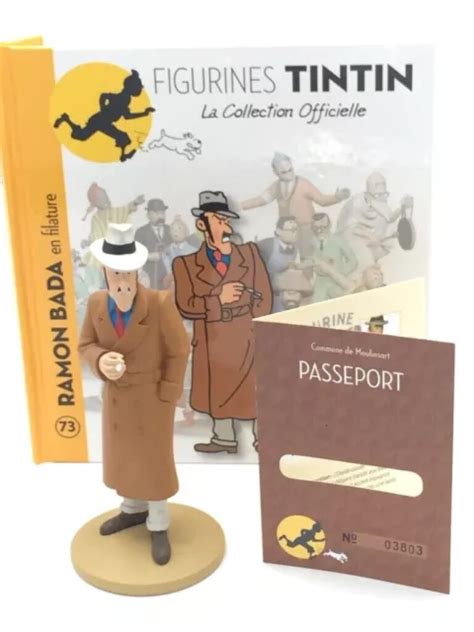 Figurine Tintin Collection Officielle Ramon Bada En Filature N Eur