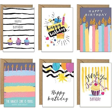 Dessie Unique Happy Birthday Cards Gold Foil Birthday Cards