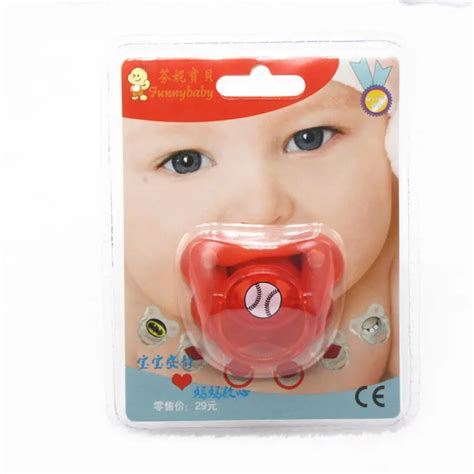 Funny Pacifiers Silicone Baby Pacifier BPA Free Dummy for Baby Food ...