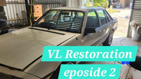 Holden Vl Commodore Restoration E2 Windscreen Removal Doors Pulled Apart Youtube