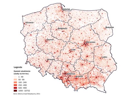 Gestosc Zaludnienia Miesi Cznik Znak