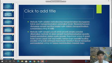Tugas 1 Metode Agile Youtube