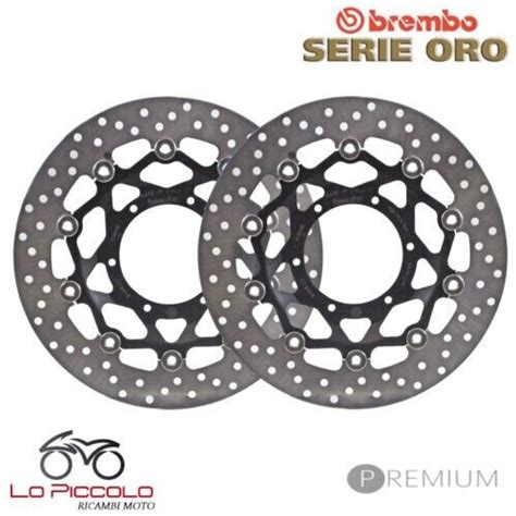 Paire Disques de Frein Avant BREMBO Série Or Flottant Honda 600 CBR F