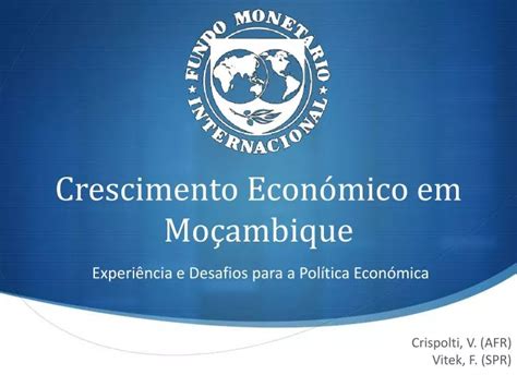 PPT Crescimento Económico em Moçambique PowerPoint Presentation free