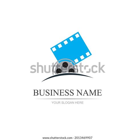 Film Strip Logo Template Vector Illustration Stock Vector Royalty Free