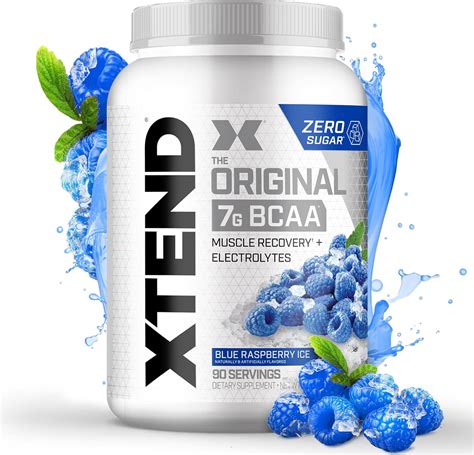 Scivation Xtend Bcaa Powder Branched Chain Amino Acids Bcaas Blue