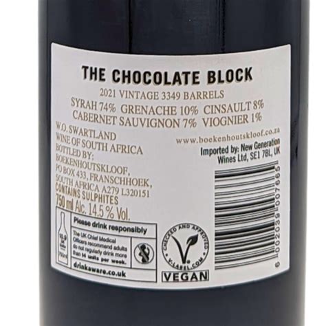 The Chocolate Block Wine Uk South African Wines