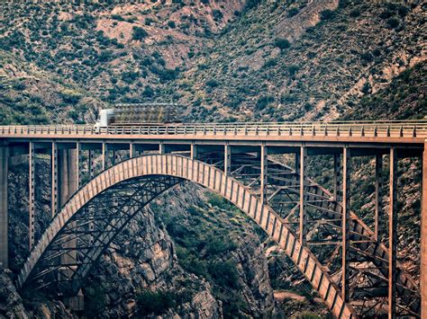 Queen Creek Bridge In Superior Az This Work Is Licensed U Flickr