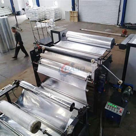 1200mm Five Layers Foil Lamination Air Bubble Film Extrusion Line