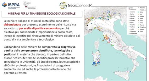 Materie Prime Critiche Il Governo Punta Sulle Miniere E Poco Sul