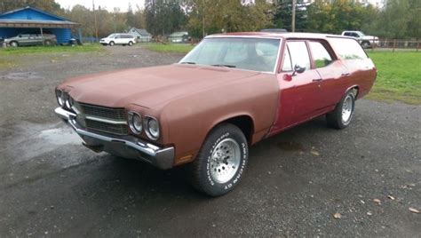 1970 Chevelle Nomad Station Wagon Project Car Low Reserve 70 Classic