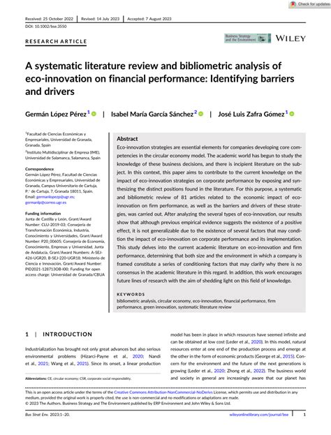 Pdf A Systematic Literature Review And Bibliometric Analysis Of Eco