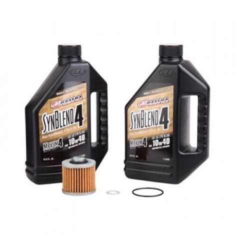 Tusk 4 Stroke Oil Change Kit Maxima Synthetic Blend 10w 40 1529860174