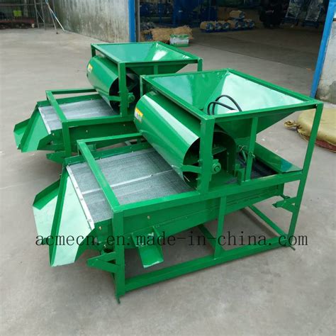 High Quality Vibration Grain Screening Machine Two Layers Soybean Rice