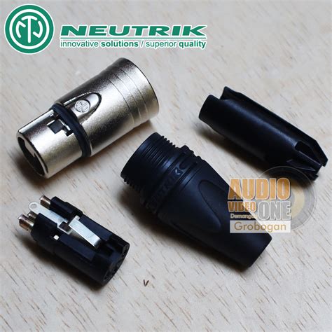 Jual Jack Neutrik Nc Fxx Original Lichtenstein Jack Canon Xlr Cewek