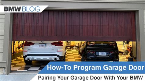 BMW Homelink Garage Door Programming The Only Guide That Works YouTube