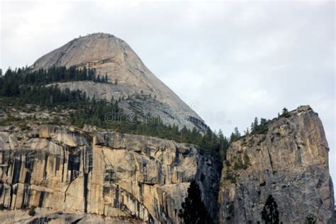 View Of Washington Column On Right And North Dome On Left Yosemite