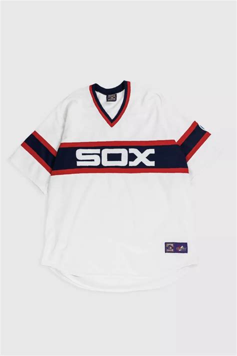 Vintage White Sox Baseball Jersey 002 Urban Outfitters